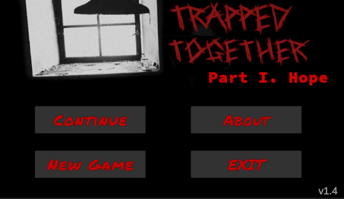 Trapped together survival game main menu