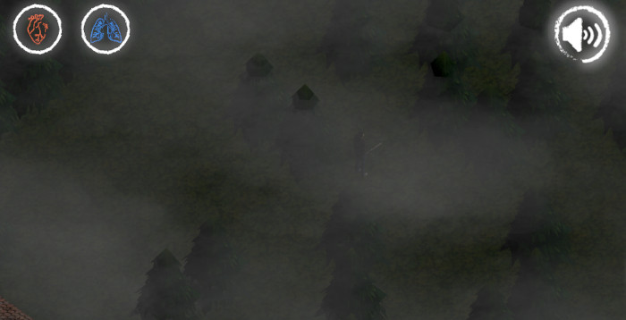 zombie apocalipsise player in fog