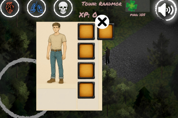 Survival game inventory