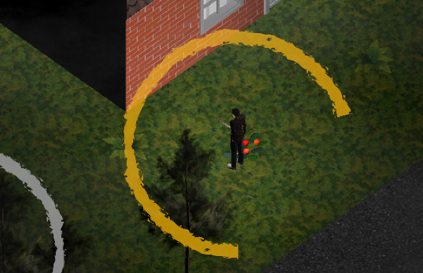 Zombie apocalypse game: eating berries