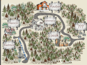 Apocalypse world map